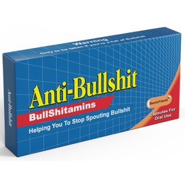 Prank Pill Box Funny Gifts for Men - Gag Christmas Gifts Funny - Prank Gift - Gag Gift Idea for Adults - Adult Gifts - Presents for Men Empty Prank Gift Box Fill It with Candy (Anti-BS)