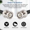 MOOKEERF BNC Cable -RG58 25FT BNC Coaxial Cable 50 ohm