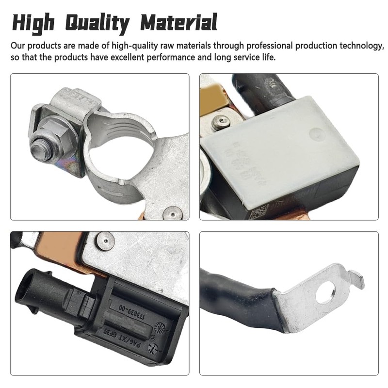 SIIMOO 37180-4C000 Negative Battery Sensor Cable 37180-2T200 Fit for Kia