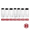 Powerbuilt 3/8-Inch Drive Metric 16mm Spark Plug Socket, High Visibility,