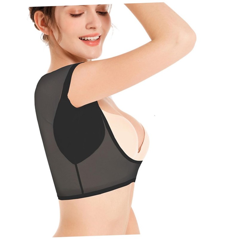 KOMBIUDA Sweat-proof Comfortable Underarm Vest 3pcs Pack Breathable Washable for