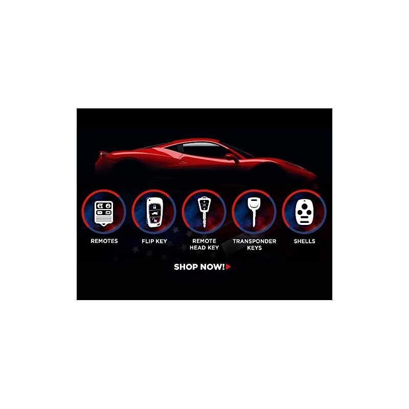 Usa Remote Replacement Fits Infiniti Nissan Insert Key No Chip