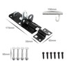 TERF® Heavy Duty Brenton Bolt Black 150mm (6 inch) Strong