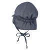 Sterntaler Baby Boys Peaked Cap Ties Neck Protection and Pattern