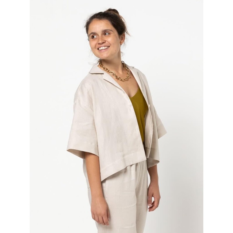 Style Arc Sewing Patterns - Albie Woven Shirt (Sizes 10-22)