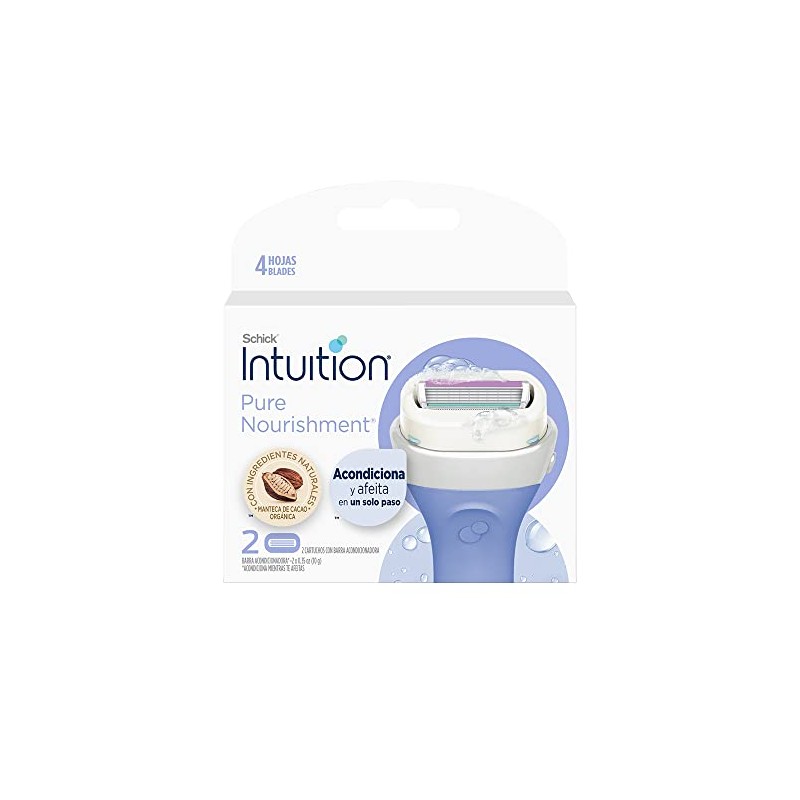 Schick Intuition Máquina de Afeitar para Mujer 4 Hojas 2