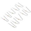 10pcs Preformed Earmold Hearing Aid Tubes Professional BTE Hearing Aid
