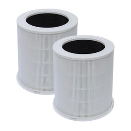 Nispira AP401 AP402 AP403 3-in-1 True HEPA Activated Carbon Filter Replacement for Dayette JOWSET Air Purifier, 2 Packs