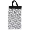 Avo&Cado Duo XL Wet Bag with Drying Compartment (Hearts/Black)