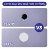 3 1/4 in Wall Protector Round, 10 Pack Doorknob Wall