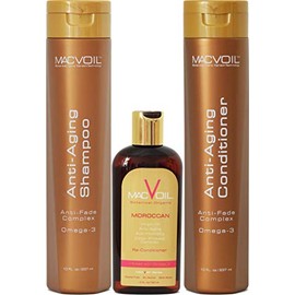 Macvoil - Anti-Aging Rejuvenating Color Enhancing Hair Kit - 3 Piece(s