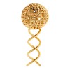 L. Erickson Small Metal Ball Screw, Gold