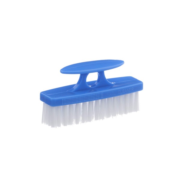 Superio Nail Brush Cleaner with Handle - Durable Brush Scrubber To Clean Toes, Fingernails, Hand Scrubber All Surface Cleaning, Blue Heavy Duty Scrub Brush Stiff Bristles, Easy To Hold