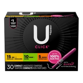 U BY KOTEX SUPRPREM Multi ABS Tampon Click Compact 90