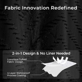 Black Boho Shower Curtain Modern Fabric Shower Curtain Shabby Chic Chenille Tufted Chevron Textured Striped Minimalist Shower Curtains 72 x 72 Inches