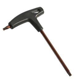 Hapivida Torx T-Handle Wrench, T25 Torx Screwdriver, 140 x 85mm / 5.51" x 3.34", Bike Brake Disc Repair Tool