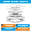 VOLISUN Solar Fence - Post Lights, Solar Post Cap Light