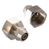 Brass Water Filter Adapter for Faucet Thread Tube Adapter for