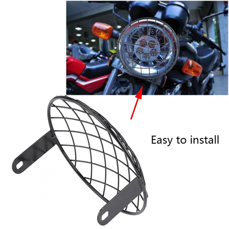 7 Inch Motorcycle Headlight Lamp Cover, Portable 7 Inch Motorcycle