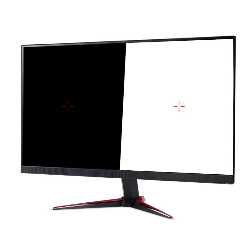 Fastscope Fadenkreuz-Aufkleber für Monitor, 36 Stück, Schwarz