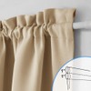 NICETOWN Narrow Blackout Door Curtain for Side Windows - Thermal