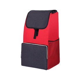 Shopping Cart Replacement Bag, Trolley Waterproof Spare Bag, Storage Bag with Side Pockets and Front Pocket 48L, 7 Colors (Color : A)