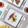 LIANYU 72-Piece Silverware Set with Steak Knives, Stainless Steel Flatware