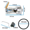 CSMATEYEAH 77020-33210 Fuel Pump Module Assembly Compatible with Toyota Camry