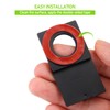 Peephole Security Cap Set, Home Door Viewer Cover with Self-Adhesive