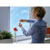 tesa Klebestreifen zum Befestigen auf transparentem Untergrund z.B. Glas, 1