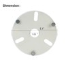 SATZOL Ceiling Fan Lamp Replacement Light Panel, 22W 2640LM, 5CCT
