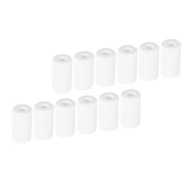 Vendaje Autoadhesivo de 12 Piezas, Material Poroso No Tejido y Vendaje de Látex Cinta Autoadhesiva Fuerte Peso Ligero Conveniente para Llevar Vendaje para el Cuidado de Heridas (Blanco)