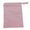 2pcs Hanging Diaper Bag Waterproof Double Pockets Zipper Closure Baby