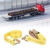 Porable Tensioning Belts Adjustable Cargo Straps Ratchet TieDown Luggage Bag