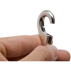 16 Pieces 3 x 1 Inch Heavy Duty Nickel Plated Swivel Snap Hooks Pet Buckle