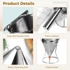 YOFAPA 40 oz Stainless Steel Batter Dispenser, 1.2 L Pancake