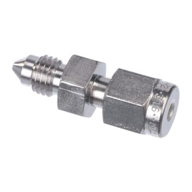 Parker Hannifin 8XASC8-316 A-LOK Stainless Steel 37 Degree Flare Adapter Tube Fitting, 1/2" Flare End x 1/2" Double Ferrule Tube Fitting