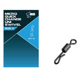 Nash Quick Change Uni Swivel Standard T8088 Wirbel Swivels Angelwirbel Karpfenwirbel