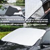 DKDDSSS Windscreen Cover, Ultra Thick Windscreen Cover, Foldable, Winter Car