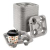 Porta Vasos De Cafe Biodegradable 4 Cavidades -150 Piezas