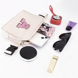 ZACAGO Christmas Gifts for 5 6 7 8 9 10 11 12 13 Year Old Girls, Birthday Gifts for Teens Kids Daughter Sister Her, Fanny Pack Crossbody Bag Belt Bag Cute Trendy Stuff S