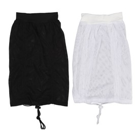 2PCS Net Plopping Cap Adjustable Multifunctional Reusable Net Plopping Bonnet with Drawstring for Dry Curly Hair