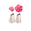 104 Piping Nozzle, 104 Petal/Ruffle Piping Tip for Blooming Flowers,Rose
