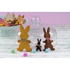 Dr. Oetker 1876 Cookie Cutter Rabbit Family 3-Piece Tin Plate