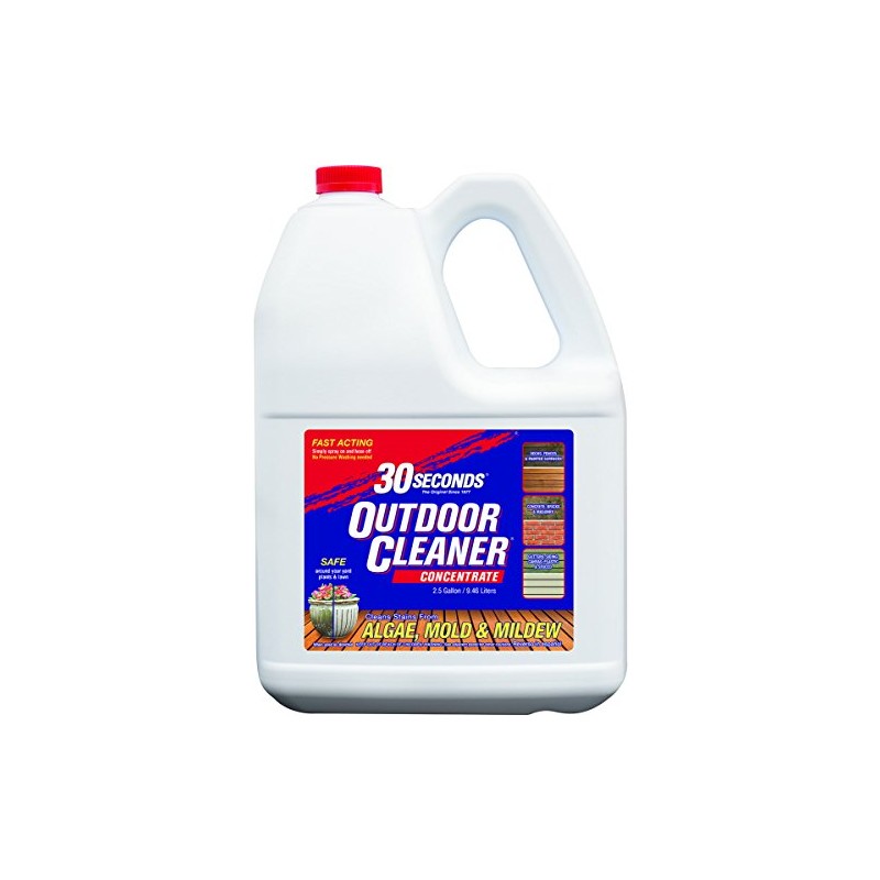 30 Seconds 2.5G30S Biodegradable Concentrated Outdoor Cleaner, 2.5 gal, Light