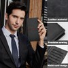 WisePoint Slim Wallet for Men, Leather Wallet Minimalist Credit Card