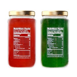 Sanniti Red Peepper Jelly and Green Pepper Jelly Variety Pack | 2 Pack Bundle, 10.5 oz Each Jar