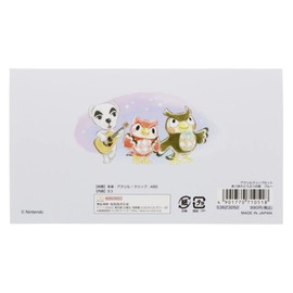 Sunstar Stationery Atsube Animal Crossing Clip Acrylic Clip Set, Blue, S3623262