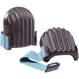 KAUFMANN 50.244.03 Knee Pads Shell Shape with Extra Wide Textile Straps (50 mm)