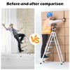 NOLITOY 4 Pcs Folding Ladder Feet Covers, Extenstion Ladder Non-Skid